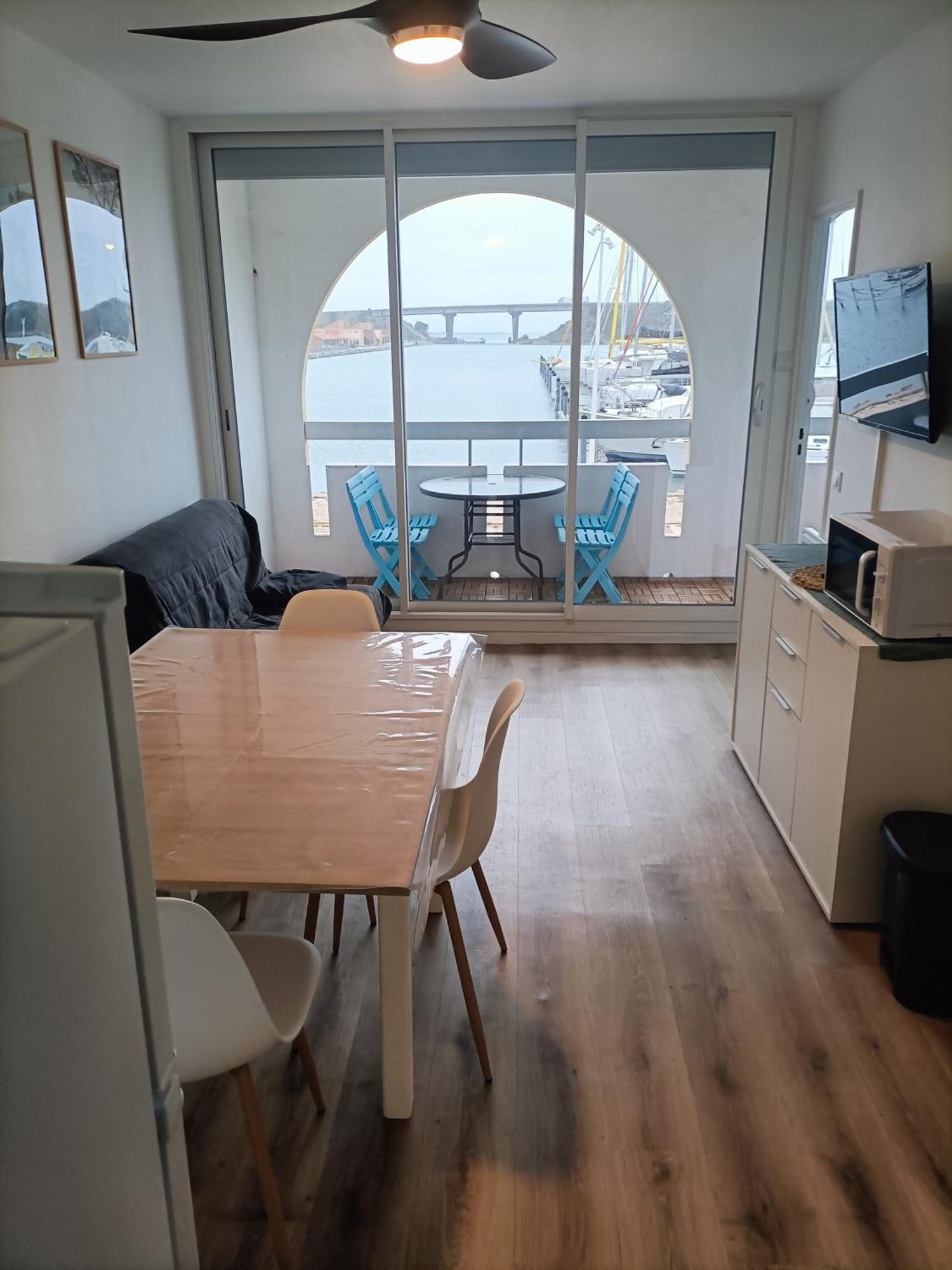לאוקאט T2 Cabine Avec Tres Belle Vue Sur Le Port De Plaisance מראה חיצוני תמונה